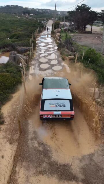 In the absence of time for a full test run we found some@puddles for dramatic effect during our sponsor photoshoot.

@runnieshq sunglasses really perfecting our pose in final shot. Watch this space for some more shots before the @africaecorace start line in Tangier this weekend.