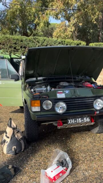 Stuck in Tarifa waiting for a horrible storm to pass through, so we can cross the straits to the start line in Tangier. We can literally see @africaecorace on the horizon across the violent seas….
