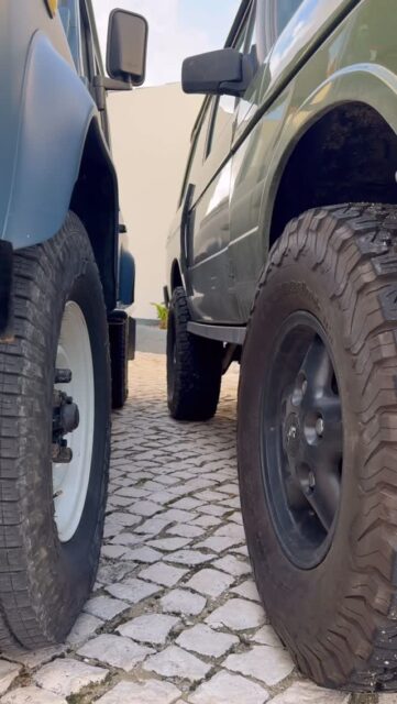 @falkentyres Wildpeak v @bridgestone KO2 - what tyre should we choose to run from Lisbon to Dakar across the deserts of Morocco, Western Sahara, Mauritania and Senegal during @africaecorace - all tips welcome!!

#GuinchoRacing #RallyRaidIberia#OffRoadPortugal #SpainRallyRaid #MoroccoDesertRally #DakarDreaming#Classic4x4Adventure #RangeRoverRally #IberianRallyTeam #AfricaEcoRaceReady #corporatesponsorship #globalexposure #originaldakar #wearerally