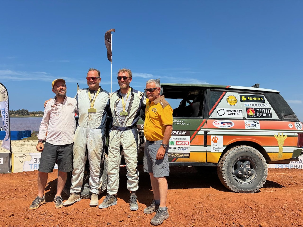 Guincho Racing - Africa Eco Race Podium