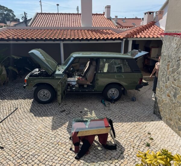 Guincho Racing - Rally Car build - Garden Workshop