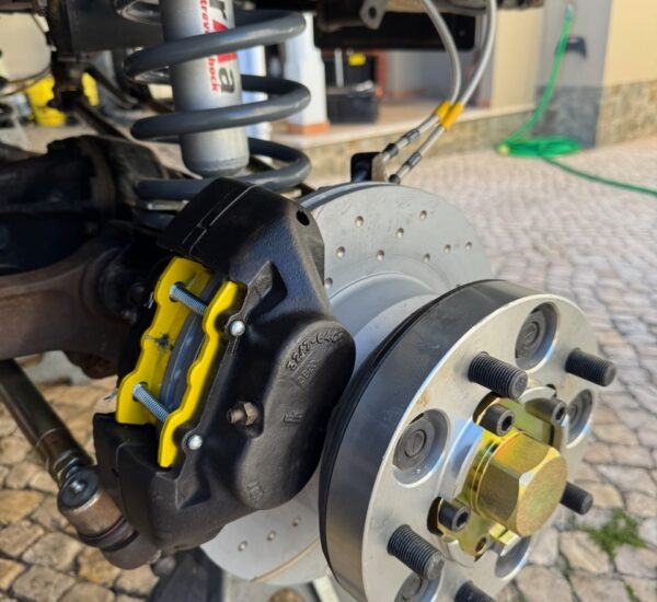 Guincho Racing - Rally Car build - Brakes, suspension, steering and hub upgrade